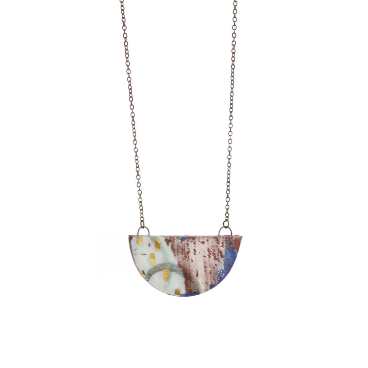 Half Moon Pendant Necklace by Jenneva Kayser