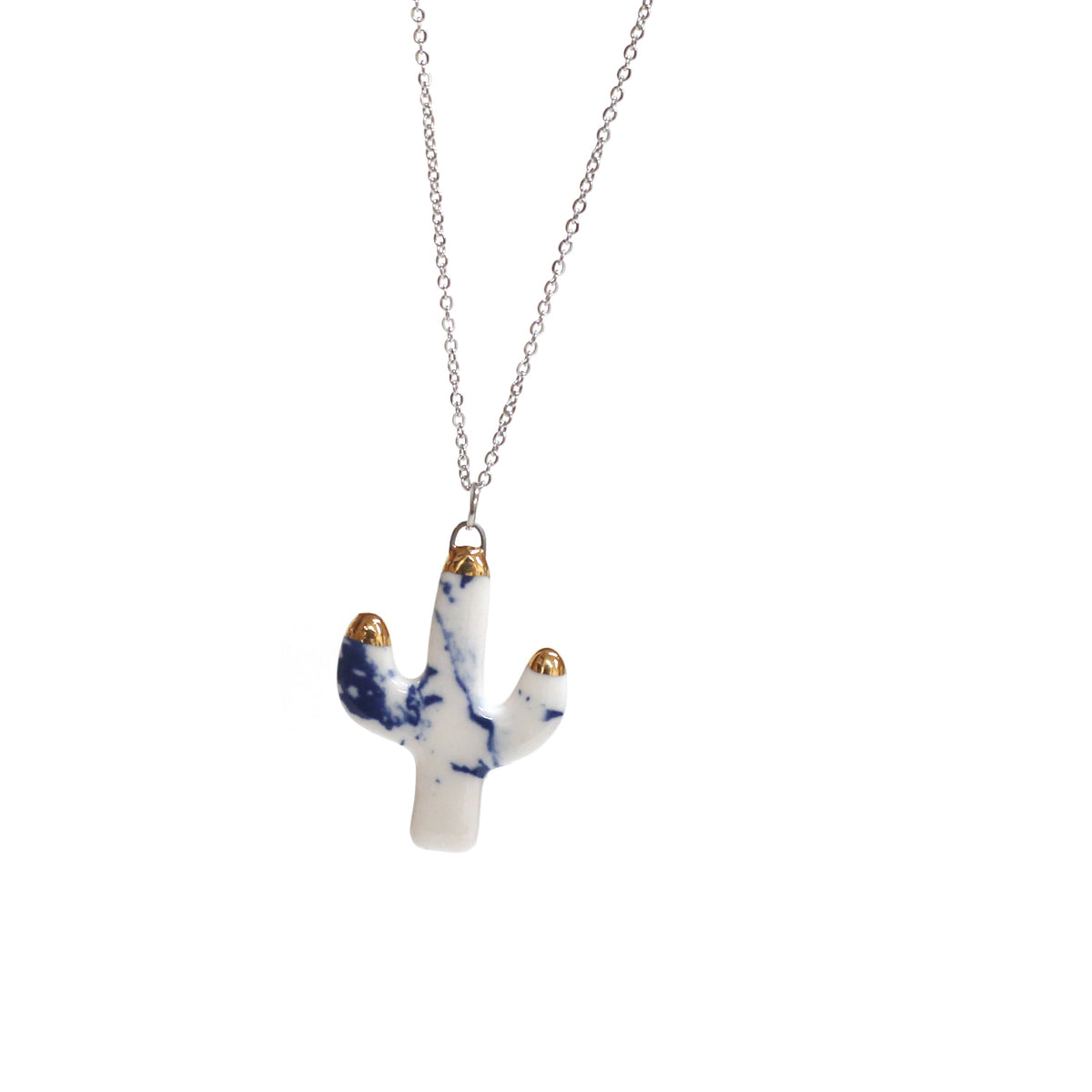 Saguaro Pendant Necklace by Jenneva Kayser