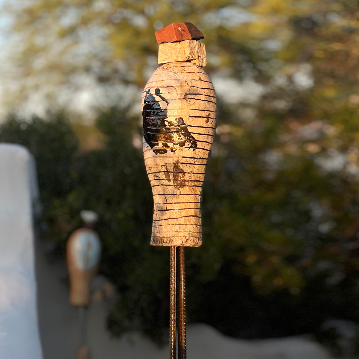 Standing Sculptures by Patricia Sannit