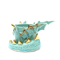 Fantasy Dragon Planter by Karla Medina