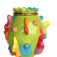 'May They Burn...' Vase by Karla Medina