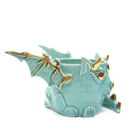Fantasy Dragon Planter by Karla Medina