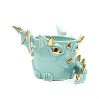 Fantasy Dragon Planter by Karla Medina