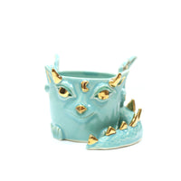 Fantasy Dragon Planter by Karla Medina