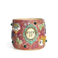 'Fuck It' Planter by Karla Medina