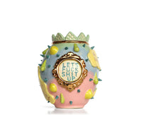 'Let's F*ck Sh*t Up' Vase by Karla Medina