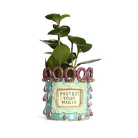 'Protect Your Magic' Planter by Karla Medina
