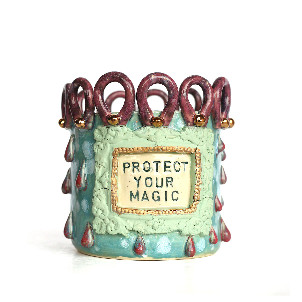 'Protect Your Magic' Planter by Karla Medina