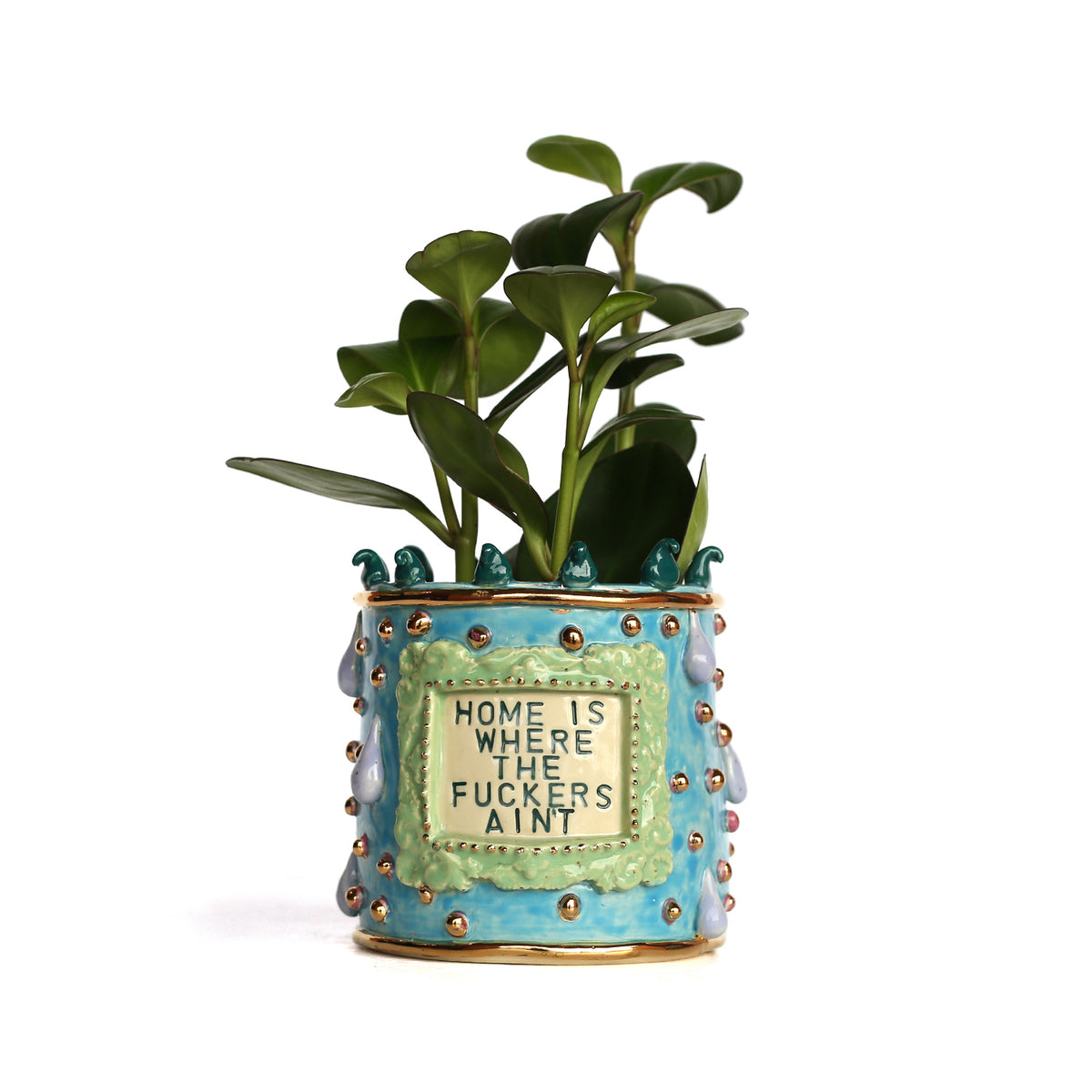 'Home is Where...' Planter by Karla Medina
