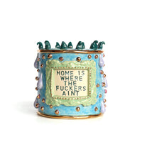 'Home is Where...' Planter by Karla Medina