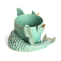 Fantasy Mermaid Fairy Planter by Karla Medina