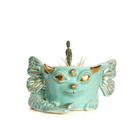 Fantasy Mermaid Fairy Planter by Karla Medina