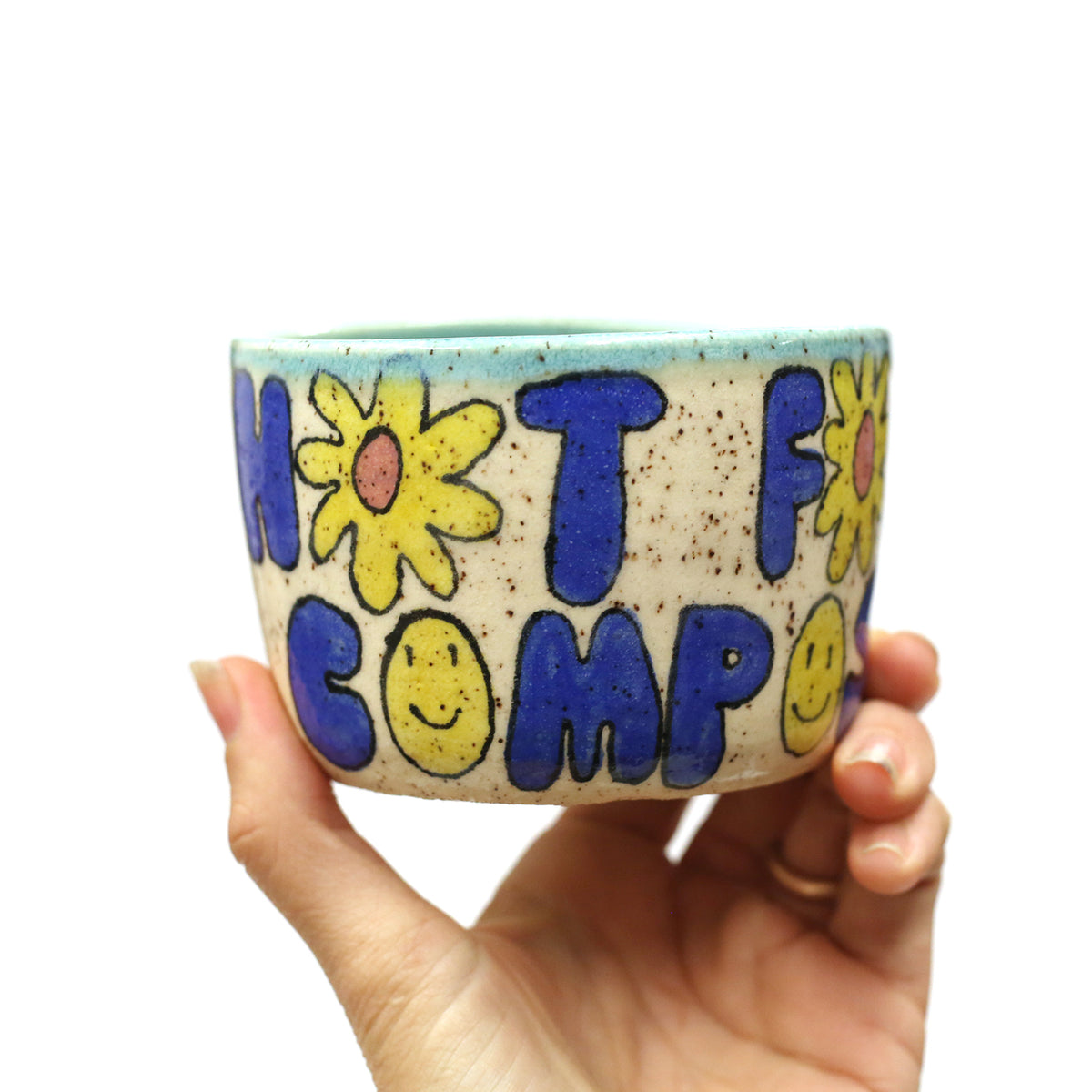 "Hot For Compost" Cup by Katie Lebel