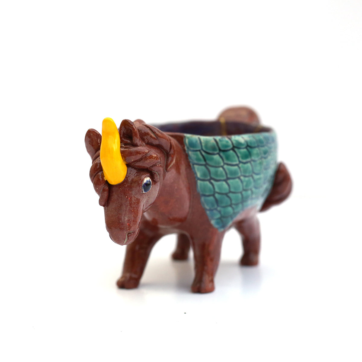 Kintsugi Horse Mug by Amy Henson