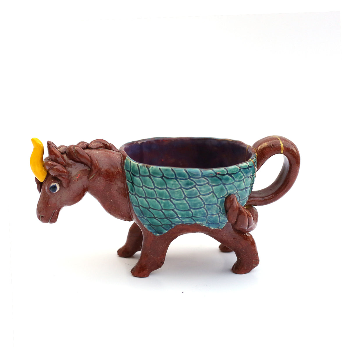 Kintsugi Horse Mug by Amy Henson