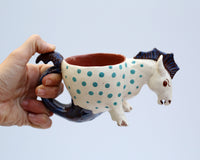 Kintsugi Horse Mug