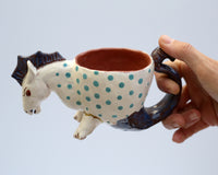 Kintsugi Horse Mug