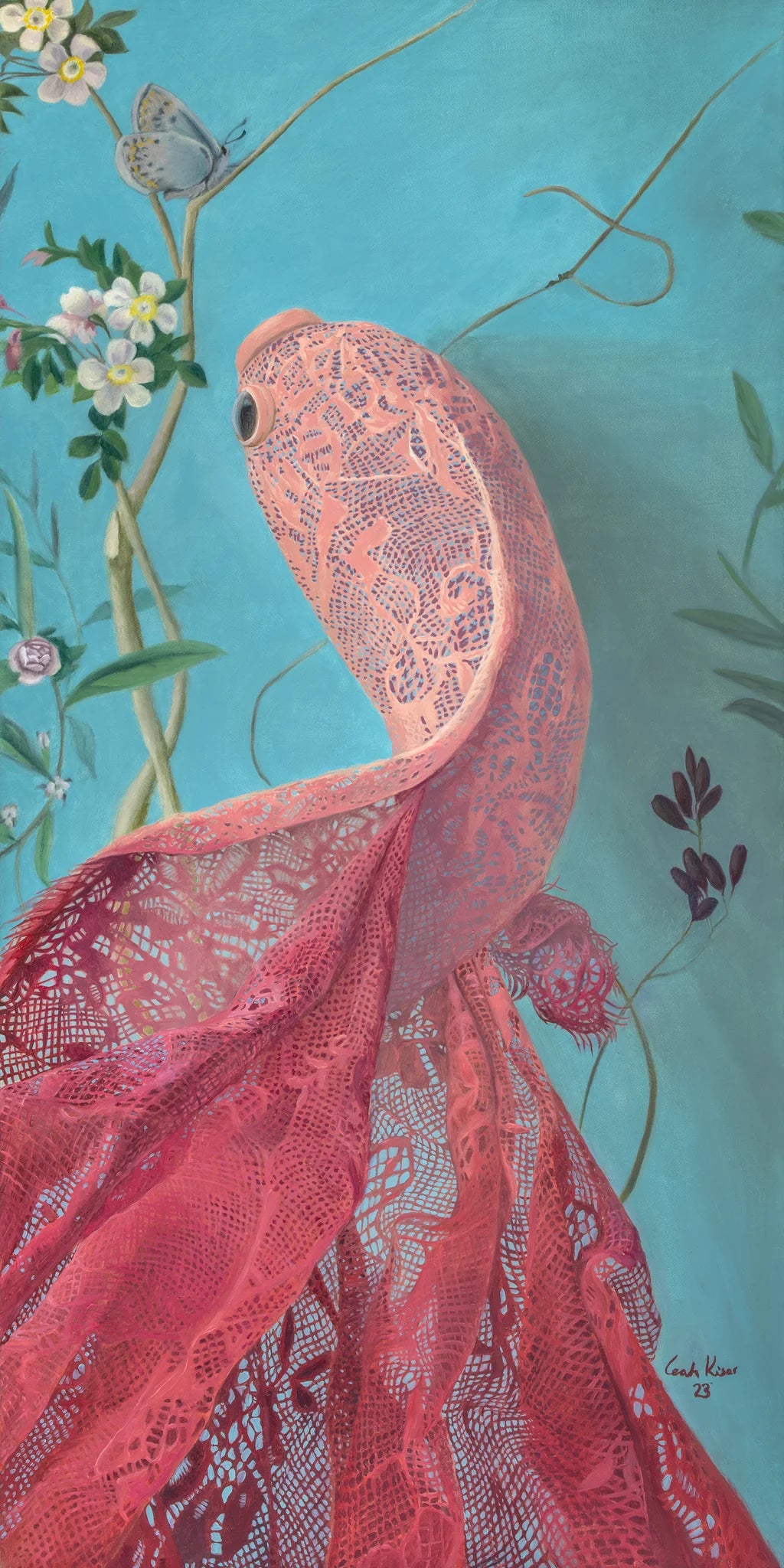 "Can You Tell Me What Is Real?" Print by Leah Kiser