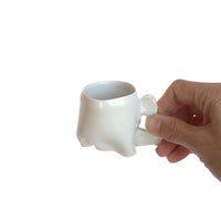 Sculptural Espresso Cups by Laura Korch