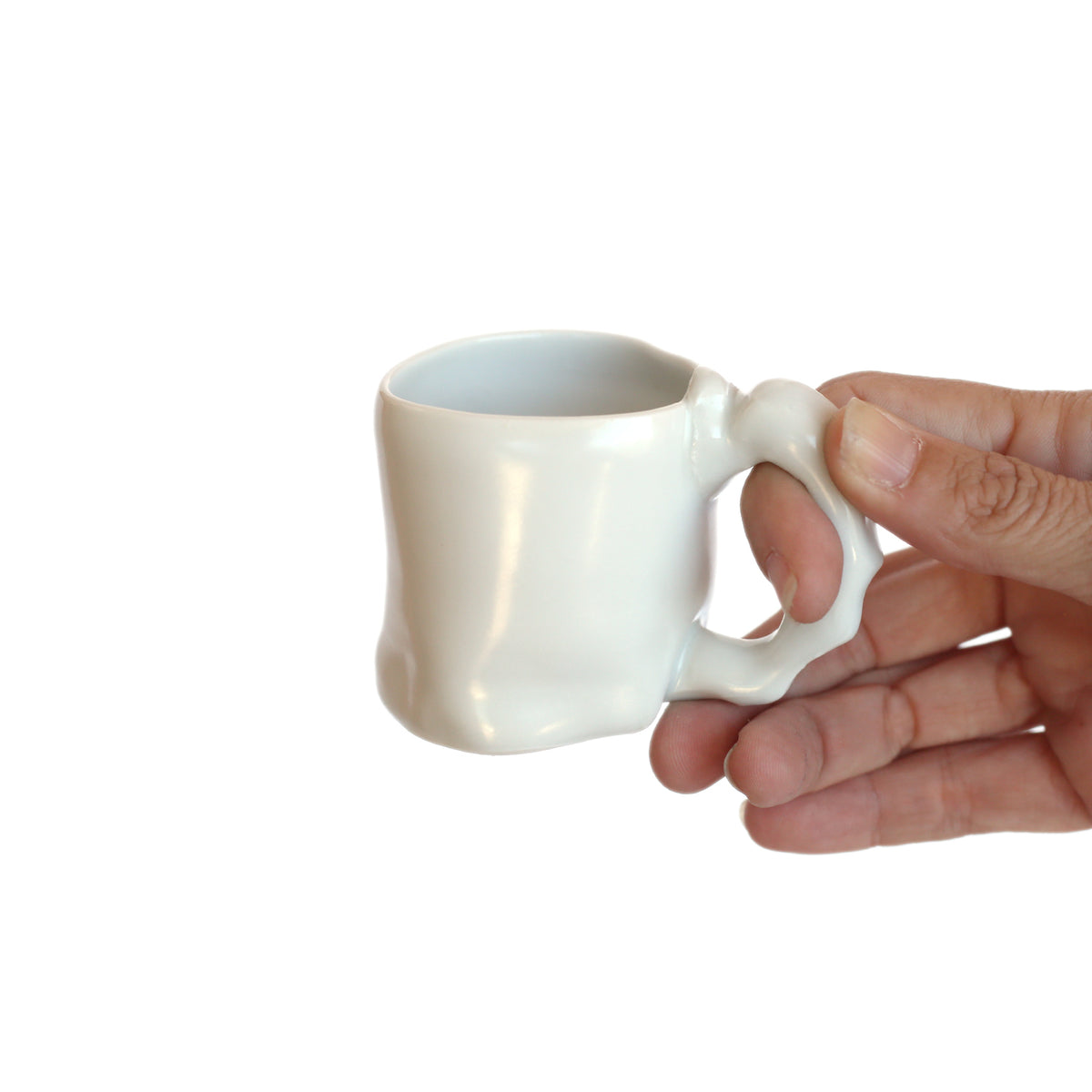 Sculptural Espresso Cups by Laura Korch