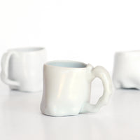 Sculptural Espresso Cups by Laura Korch