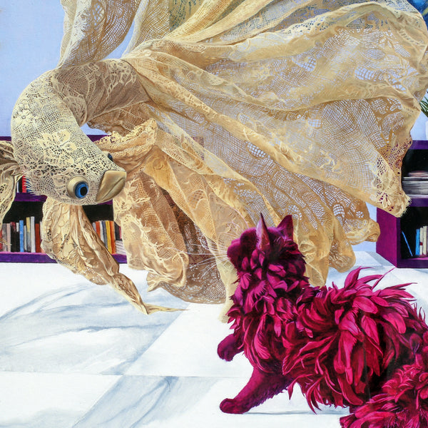 "Fancy Meeting You Here" Print by Leah Kiser