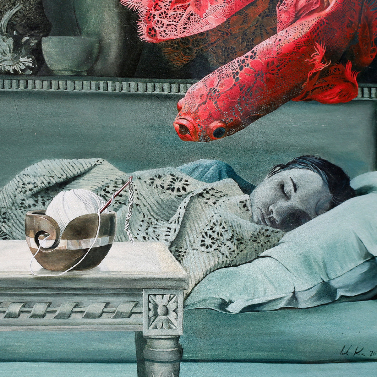 "Hooker's Dream" Print by Leah Kiser