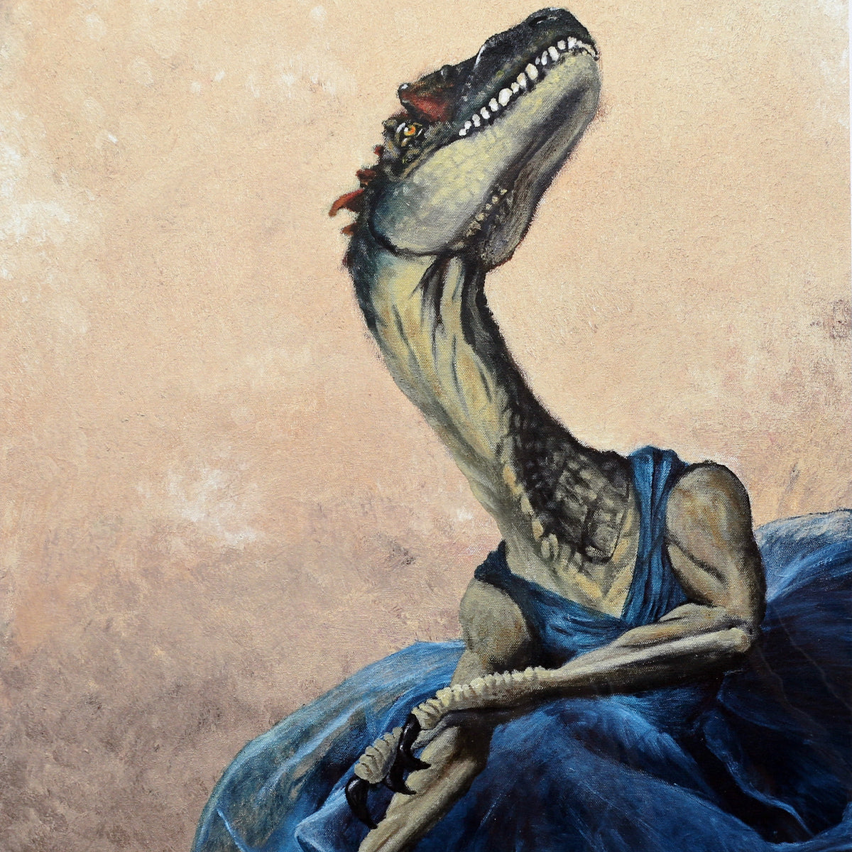 "Blue" Print by Leah Kiser