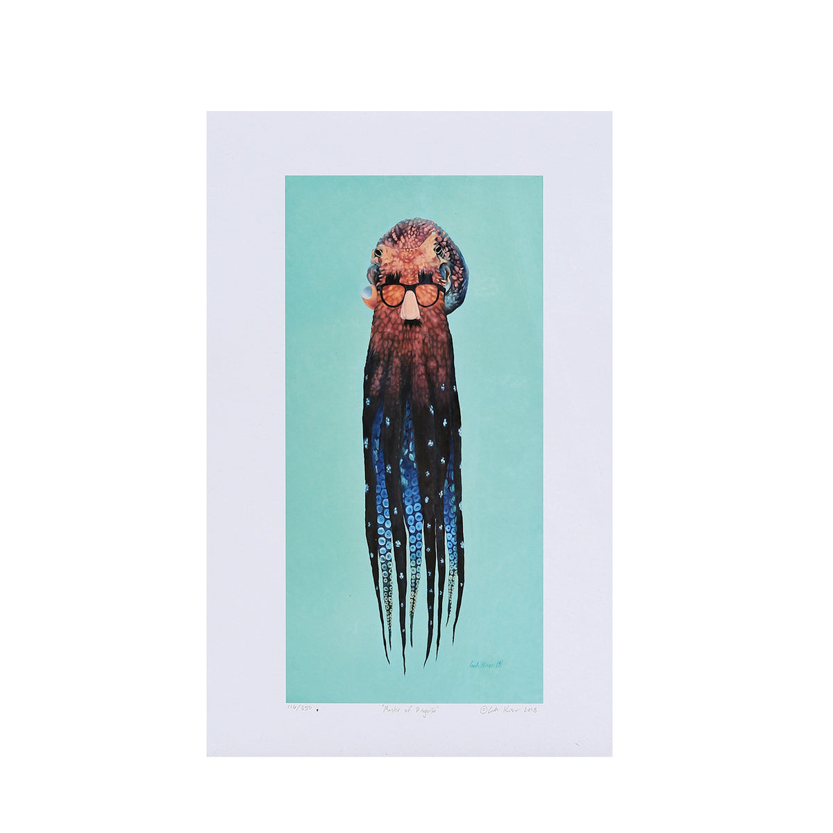 "Master of Disguise" Print by Leah Kiser