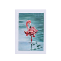 "Shell Flamingo" Print by Leah Kiser