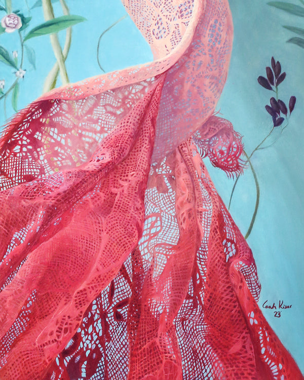 "Can You Tell Me What Is Real?" Print by Leah Kiser