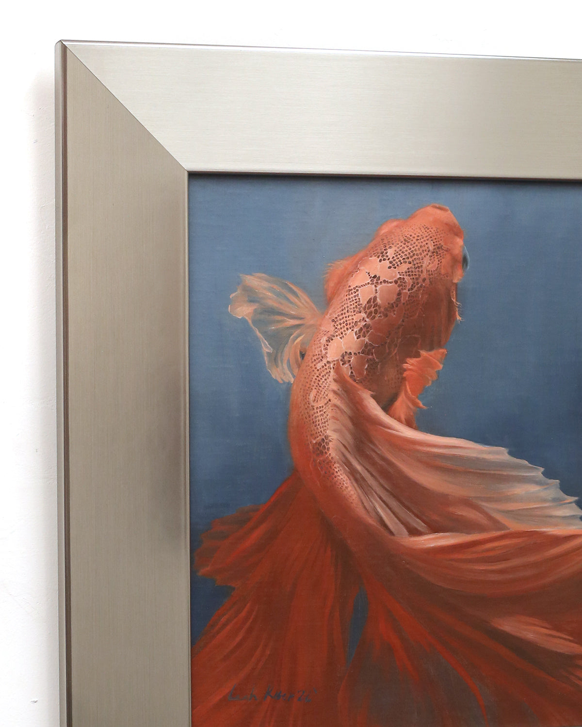 Orange Lace Fish by Leah Kiser