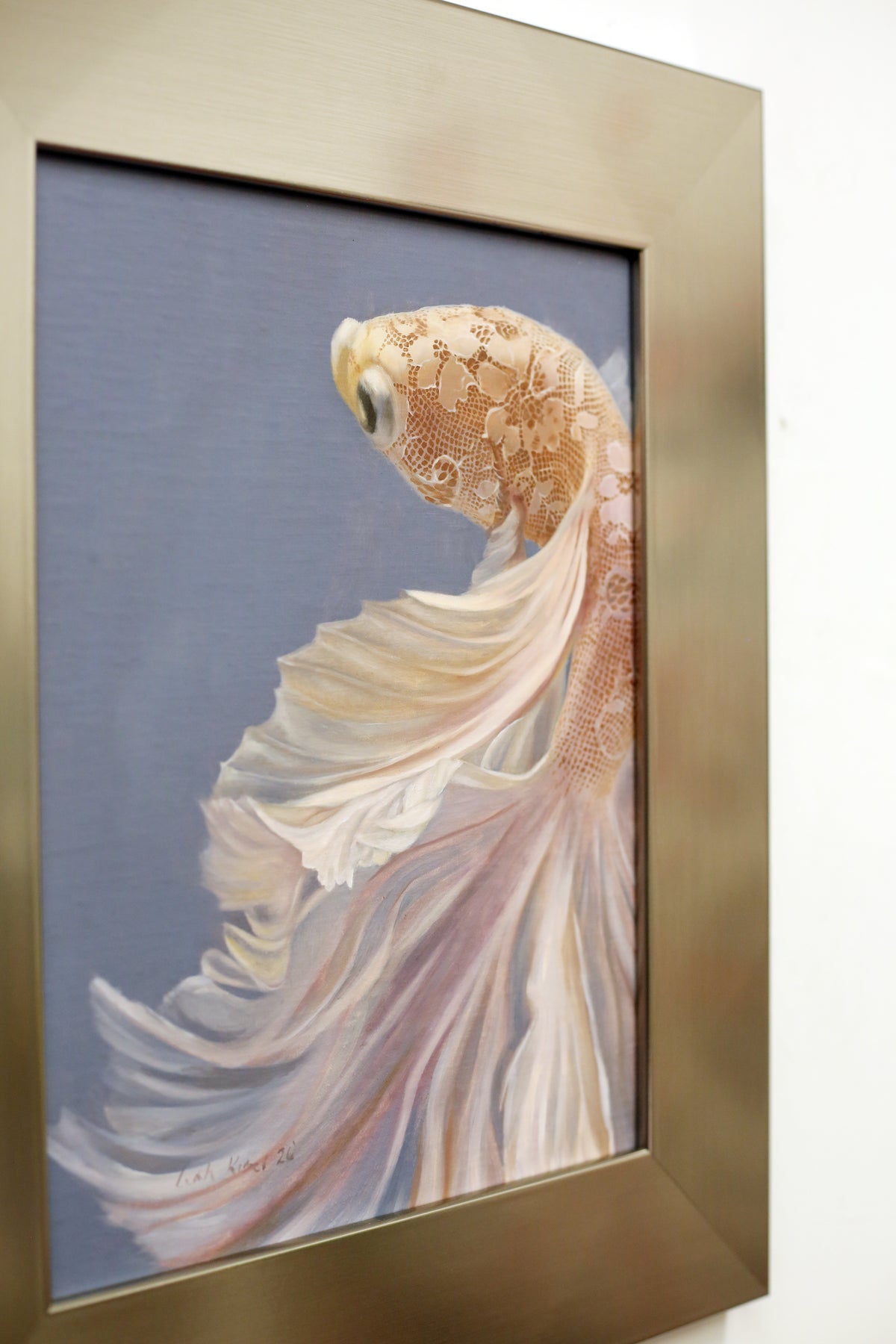 White Lace Fish by Leah Kiser