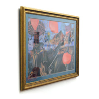 "Amusement Park" Framed Print by Leah Kiser