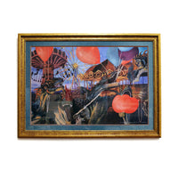 "Amusement Park" Framed Print by Leah Kiser