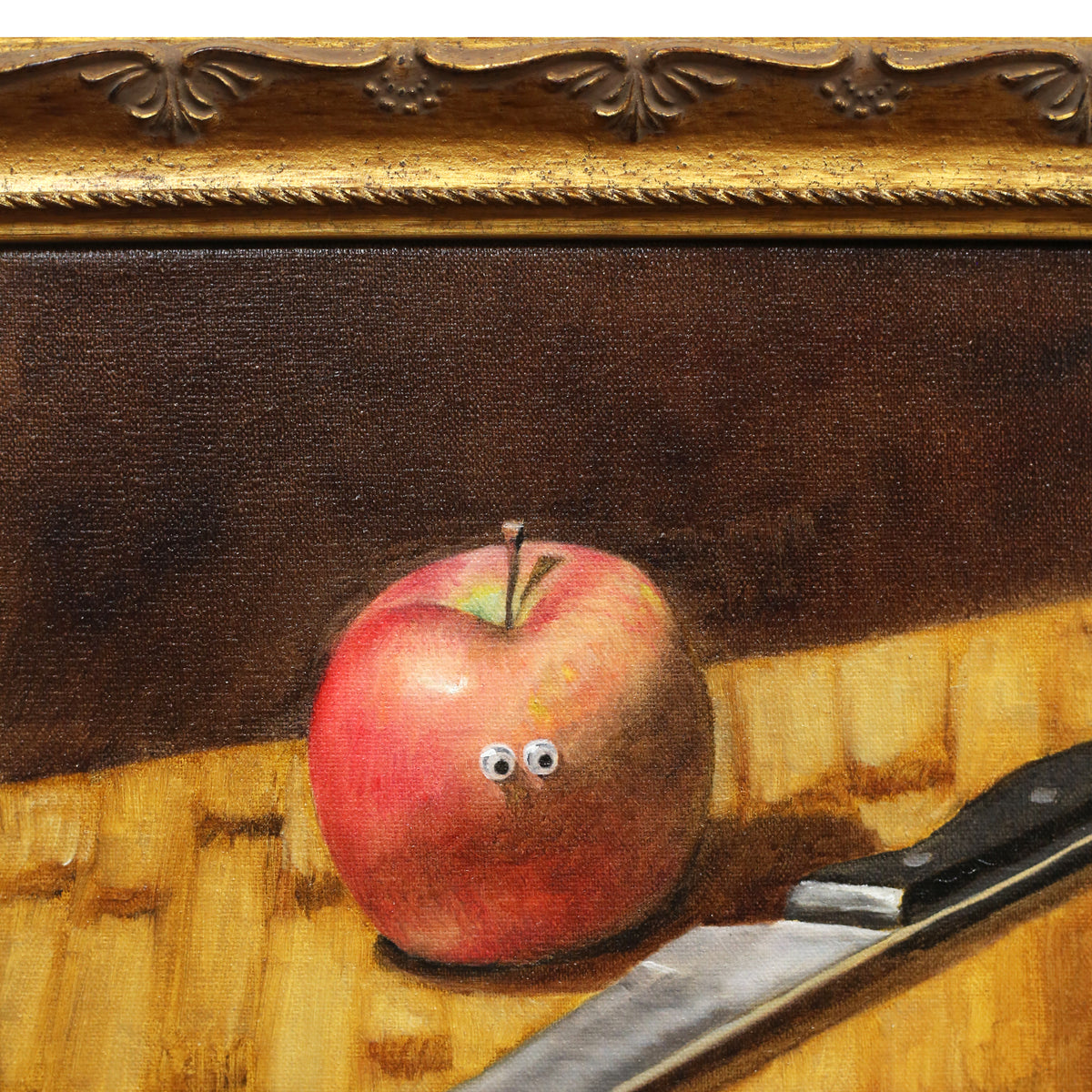 Sentient Apple by Leah Kiser