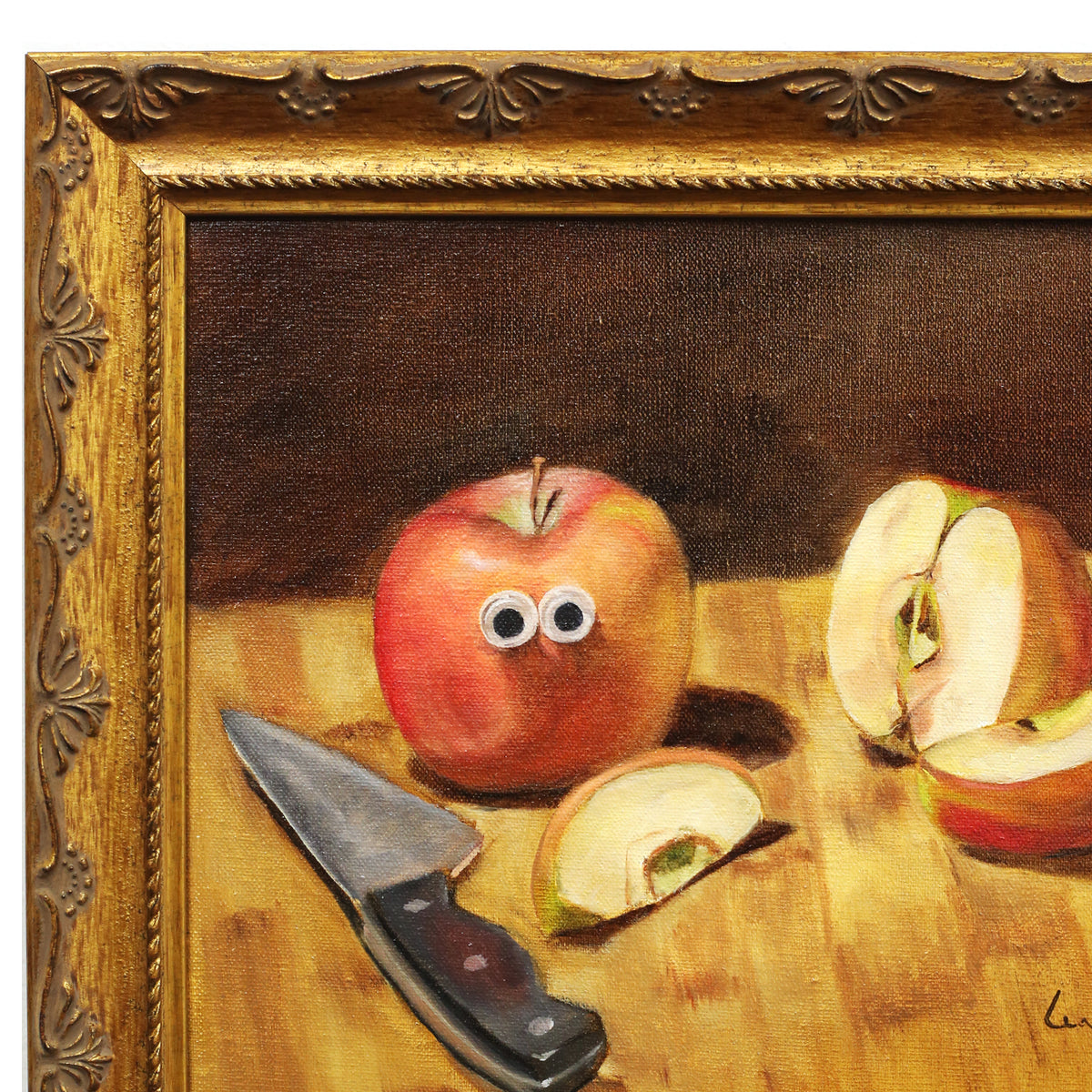 Sentient Apple by Leah Kiser