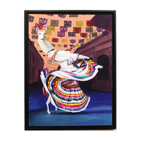 "Llama Folklorico" Original Painting by Leah Kiser