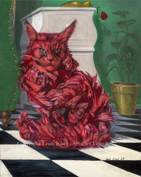 "Red with Rage" Print by Leah Kiser