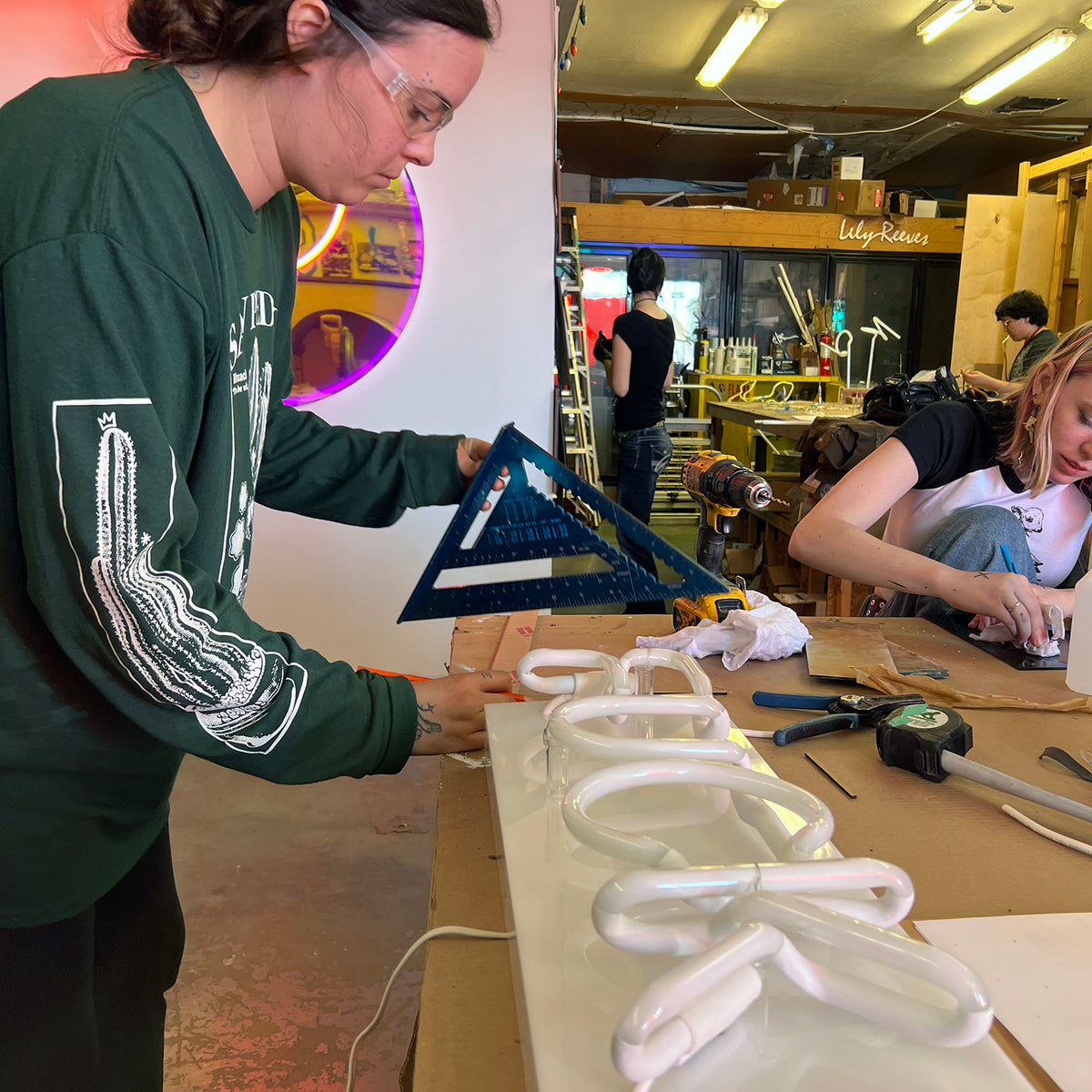 Neon FUCK by Lily Reeves