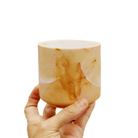 Messy Marbled Cups by Liza Stout