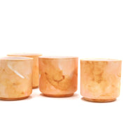 Messy Marbled Cups by Liza Stout