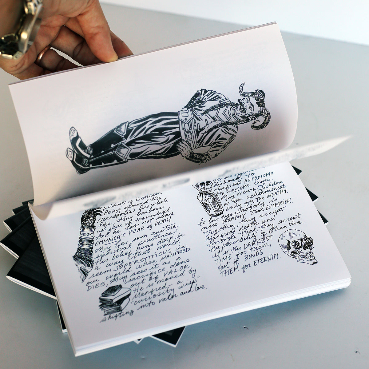 Dragon Age Fan Art Zine by Lizzie Robillard