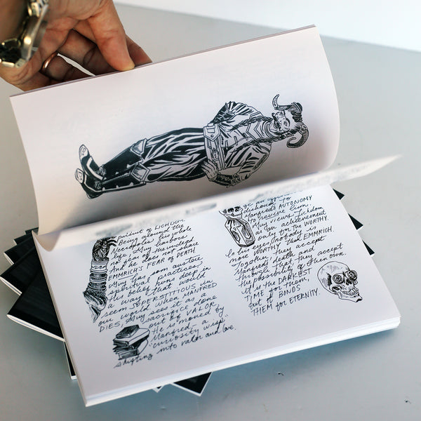 Dragon Age Fan Art Zine by Lizzie Robillard