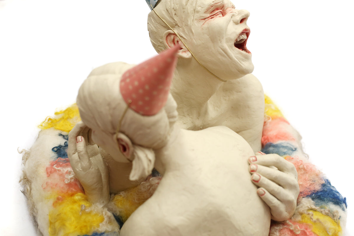 Don't Laugh Too Hard or You'll End the Day Crying by Magda Gluszek