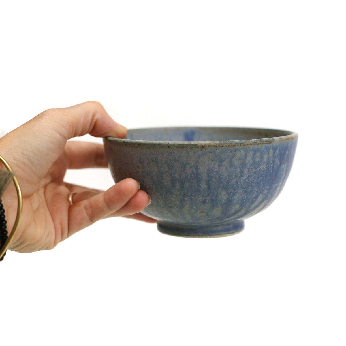 5" Bowl by C. Marcus McCarty (Light PURPLE/BLUE)