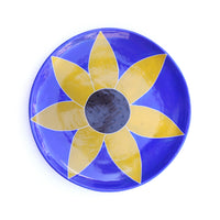 Sun Flower Serving Plate by Marie Baca