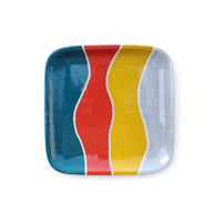 Square plate by Marie Baca
