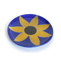 Sun Flower Serving Plate by Marie Baca