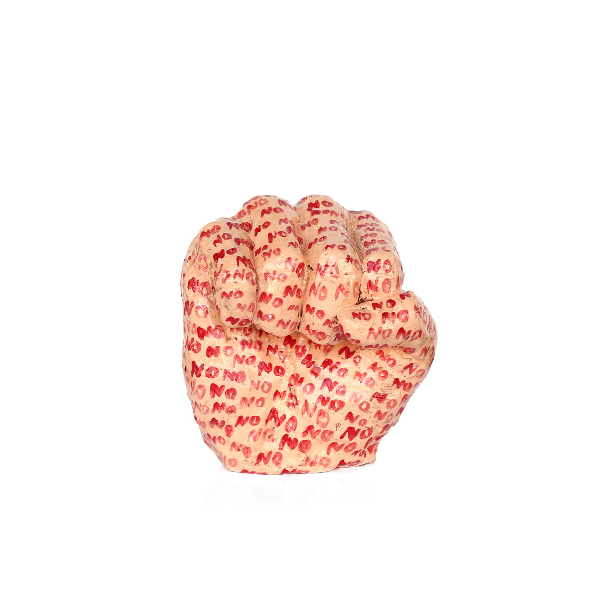I Say No sculpture by Meghan Sullivan